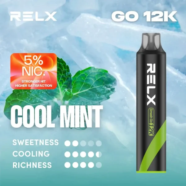 RELX Smash Go 12000 口｜獨處靜謐時光｜具備層次感滲透表現與精準氣流校調