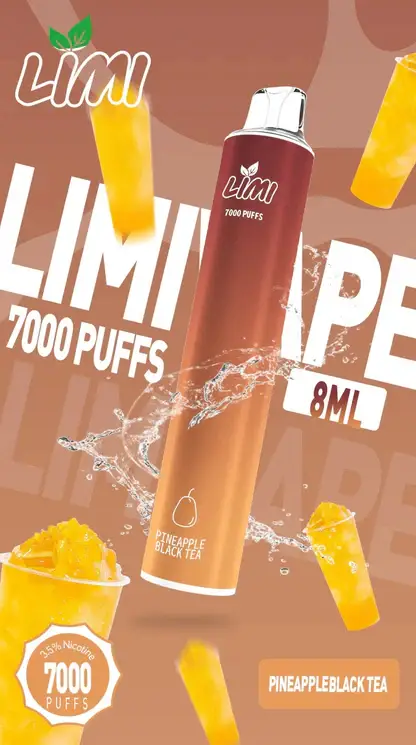 LIMI拋棄式一次性7000口-10.webp LIMI 7000 強效拋棄式電子煙 | 朋友聚會社交場合 | 高效能輸出賦予紮實霧感