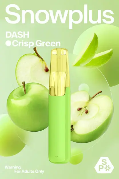 Snowplus DASH 4000 口一次性電子煙｜社交應酬首選｜具備細膩層次感釋放與精準分子化還原工藝