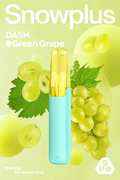 Snowplus DASH 4000 口一次性電子煙｜社交應酬首選｜具備細膩層次感釋放與精準分子化還原工藝