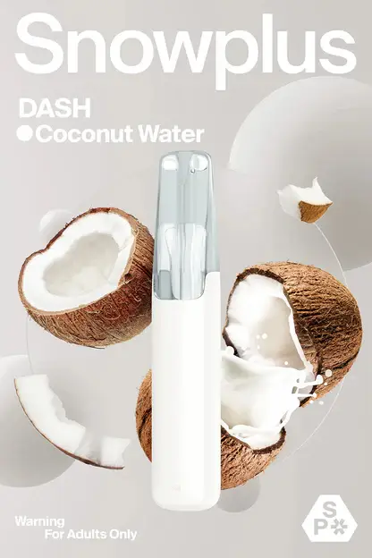 Snowplus DASH 4000 口一次性電子煙｜社交應酬首選｜具備細膩層次感釋放與精準分子化還原工藝