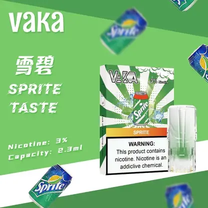 VAKA 發光一代煙彈 ｜ 個性潮流展現自我風格 ｜ 精準霧化結構帶來清晰霧感【滿8送主機/滿6送1】超值福利
