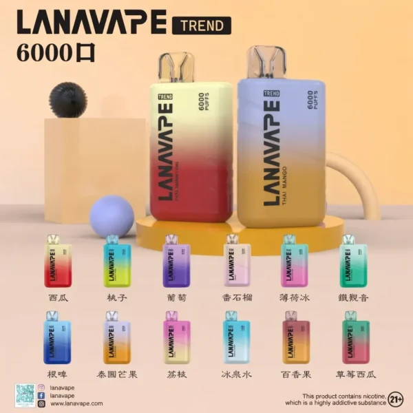 image.webp LANA 六千口巨量神機|戶外差旅隨行|具備長效續航氣流平衡與精密導液結構