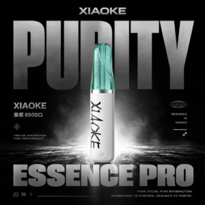 ChatGPT Image 2026年8月7日 下午06_53_23 XIAOKE 梟客 8500口拋棄式電子煙|日常通勤隨身攜帶|穩定輸出保持綿密霧感展現持久且均衡的口感層次觸感