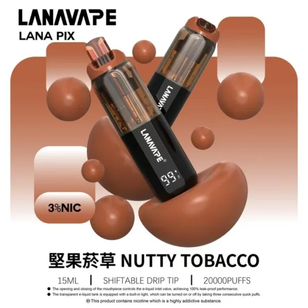 LANA PIX 閃光彈 20000口拋棄式電子煙｜日常娛樂隨身攜帶｜爆汁口感搭配綿密霧感展現持久且穩定的層次觸感