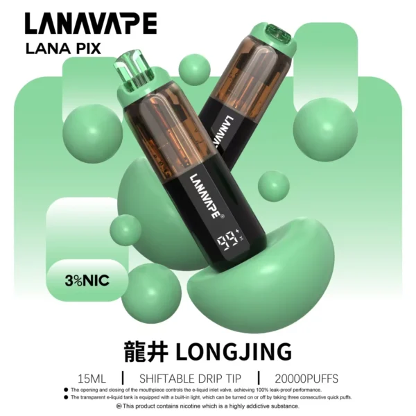 LANA PIX 閃光彈 20000口拋棄式電子煙｜日常娛樂隨身攜帶｜爆汁口感搭配綿密霧感展現持久且穩定的層次觸感