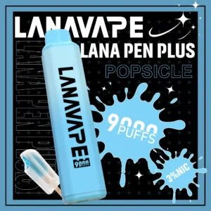 LANA一次性9000口-冰棍-scaled-1-300x300 LANA PEN PLUS 9000口拋棄式電子煙|日常通勤隨身攜帶|穩定輸出保持綿密霧感展現持久且均衡的擊喉層次觸感