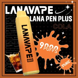 LANA一次性9000口-可樂-scaled-1-300x300 LANA PEN PLUS 9000口拋棄式電子煙|日常通勤隨身攜帶|穩定輸出保持綿密霧感展現持久且均衡的擊喉層次觸感