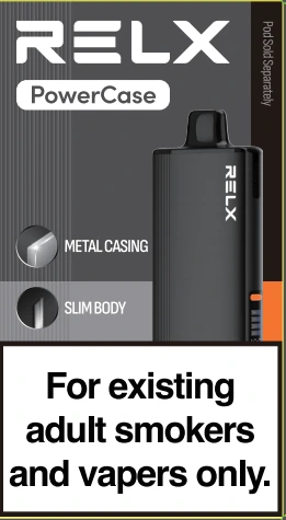 RELX悅刻x-box-16000口拋棄式電子煙-黑色主機 RELX 悅刻 X-BOX 16000口換彈拋棄式電子煙套裝|日常外出隨身攜帶|雙段功率調節搭配Mesh網芯展現穩定霧感與細膩口感層次