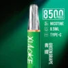 XIAOKE 梟客 8500口拋棄式電子煙｜日常通勤隨身攜帶｜穩定輸出保持綿密霧感展現持久且均衡的口感層次觸感