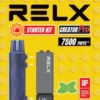 RELX 悅刻 Creator積木 7000口拋棄式電子煙套裝｜日常娛樂隨身攜帶｜積木系列創意設計搭配綿密霧感展現細膩口感層次體驗